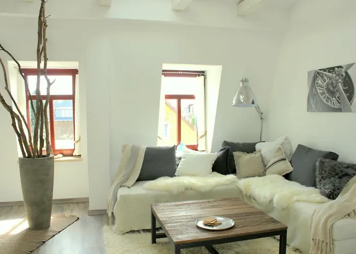 Loft Im Turmhaus Am Weissen Hirsch